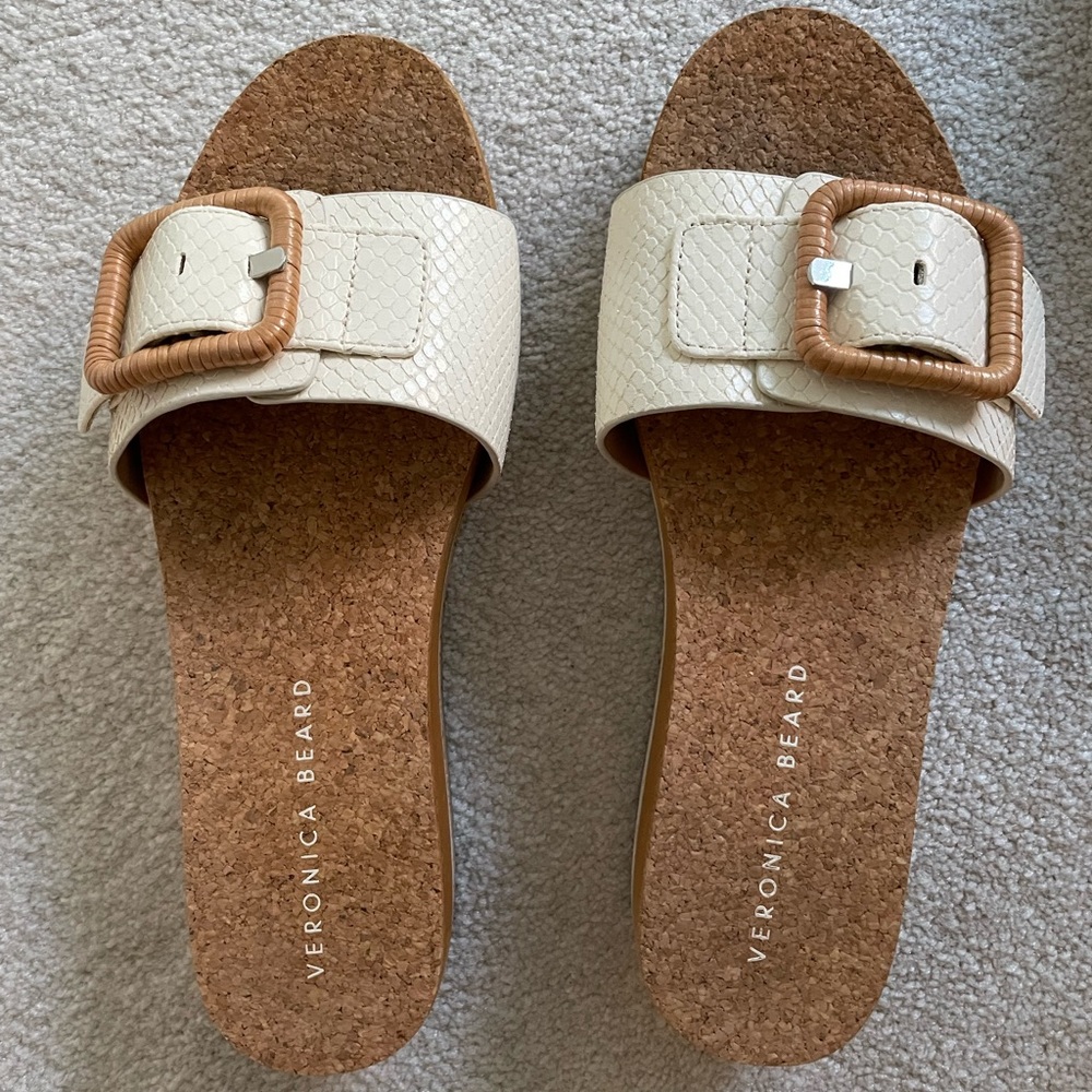 VERONICA BEARD PLATFORM SANDALS